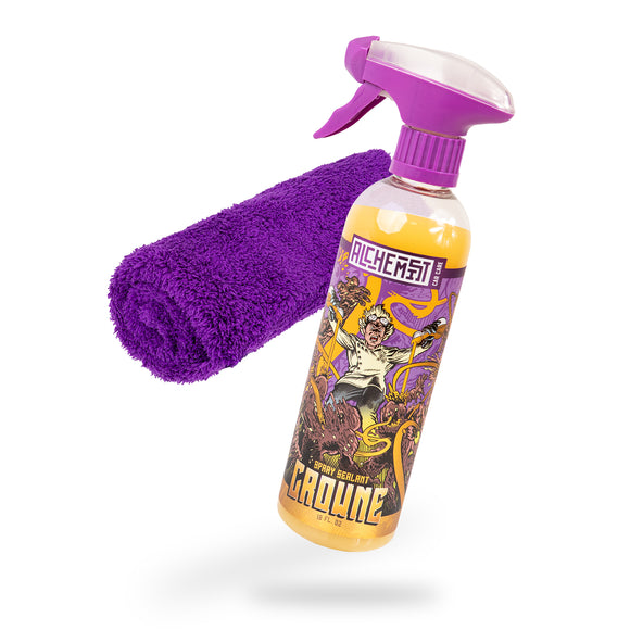 Crowne how to use spray sealant 1400