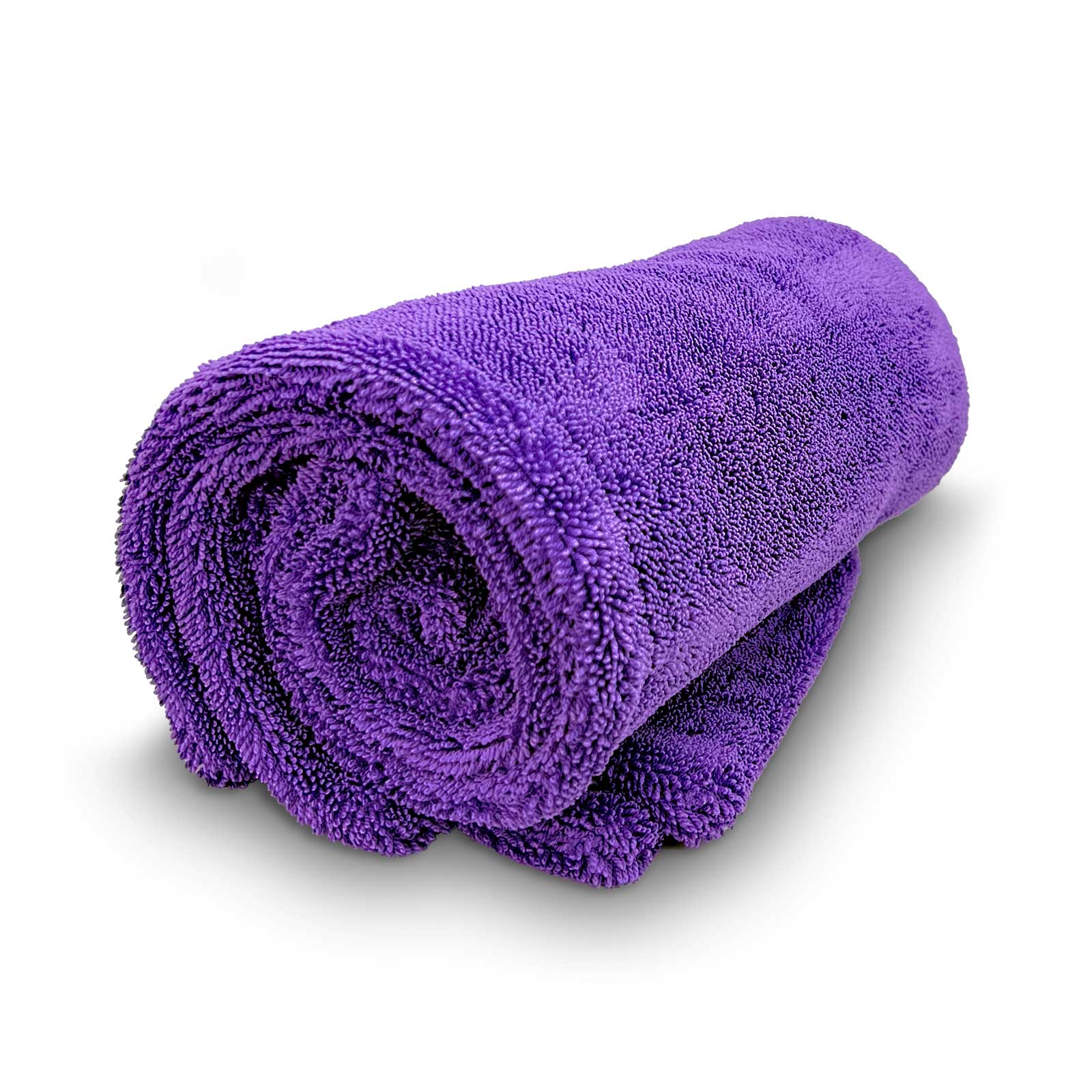 Double twisted microfiber car drying towel