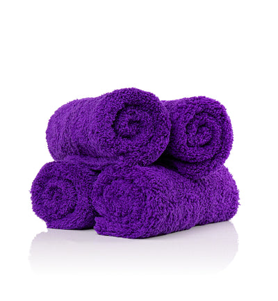 450 GSM Plush Microfiber Towel - 4 Pack