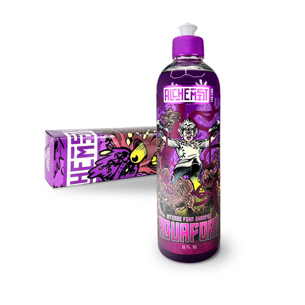 Aquafoam car shampoo soap secondary