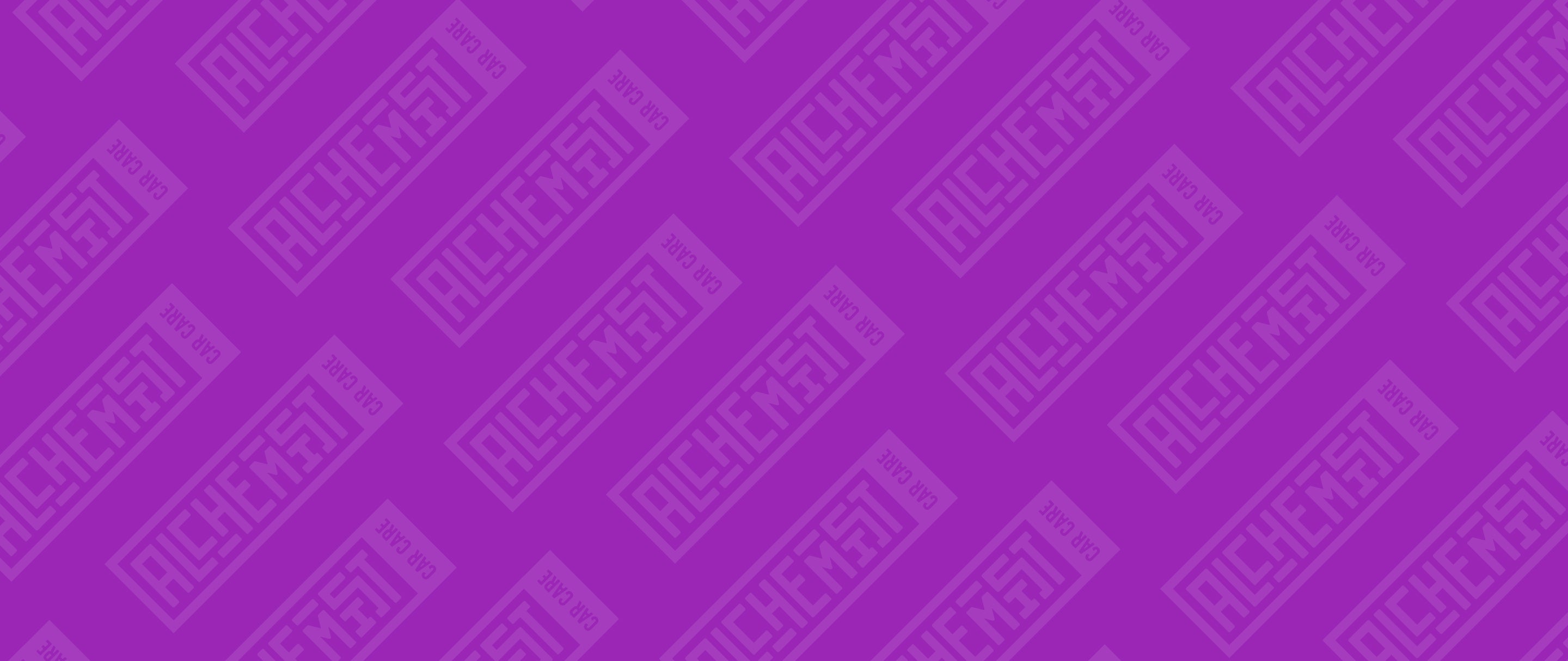Alchemist logo purple bg