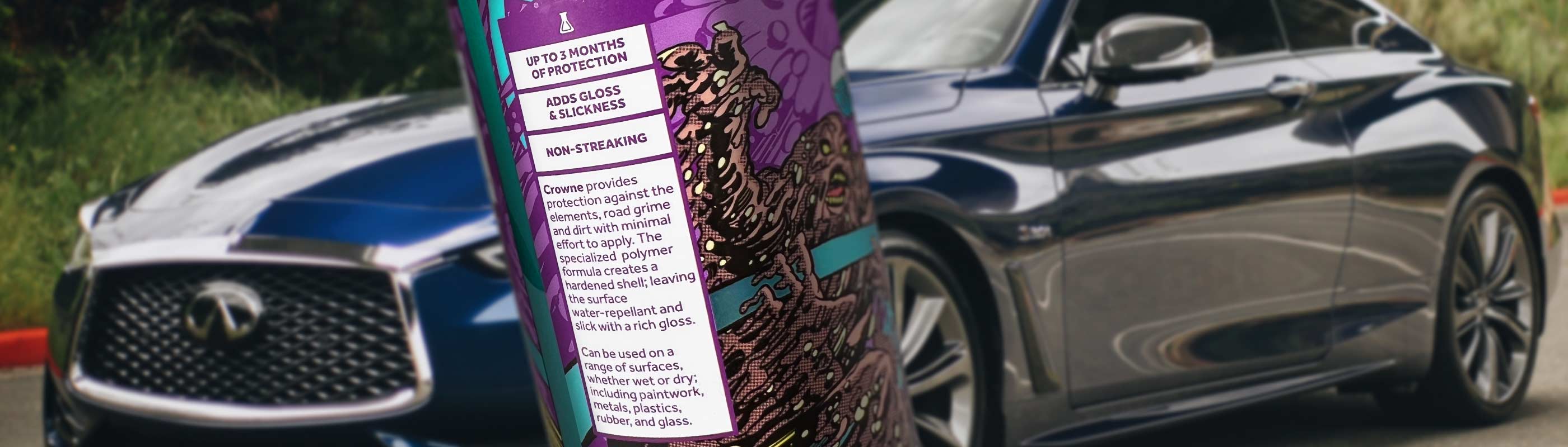 Crowne spray sealant description