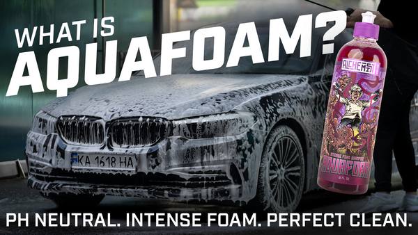 Aquafoam ph neutral car soap