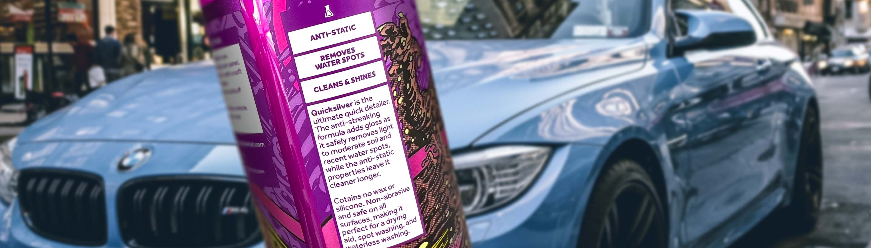 quick detailer cleans fingerprints