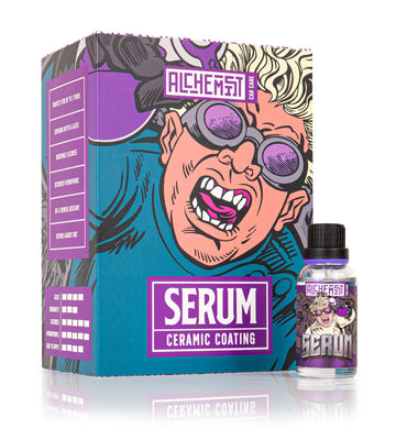 Serum Ceramic Coating DIY Kit for car paint protection and high gloss finish.