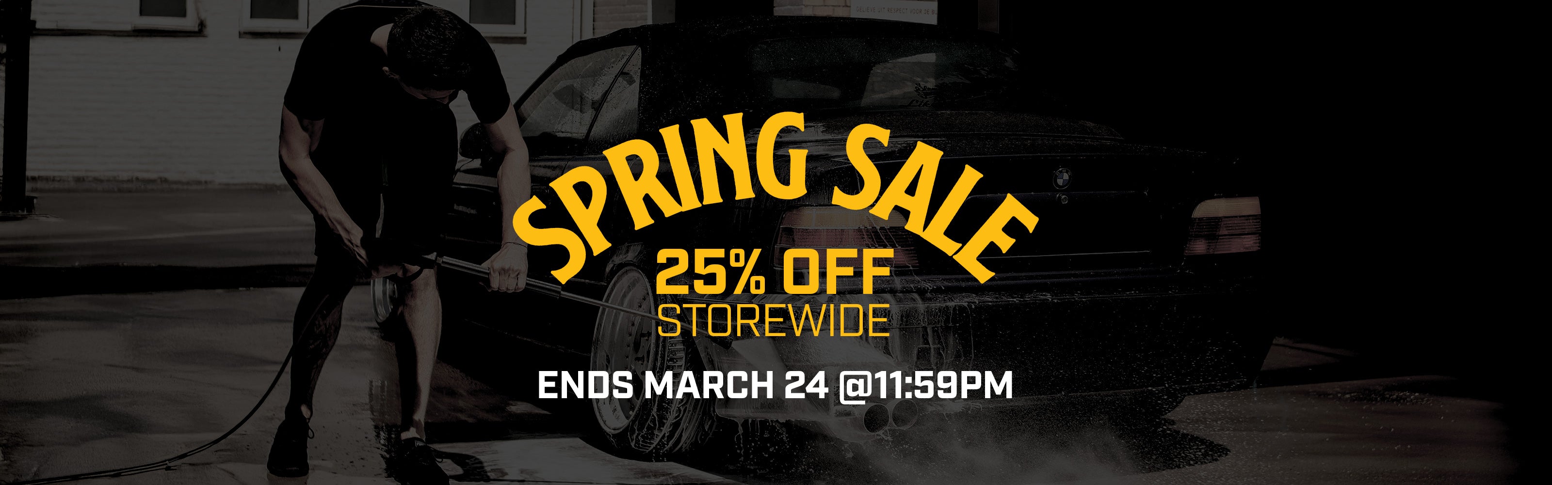 Spring detailing sale 2026 hero last day