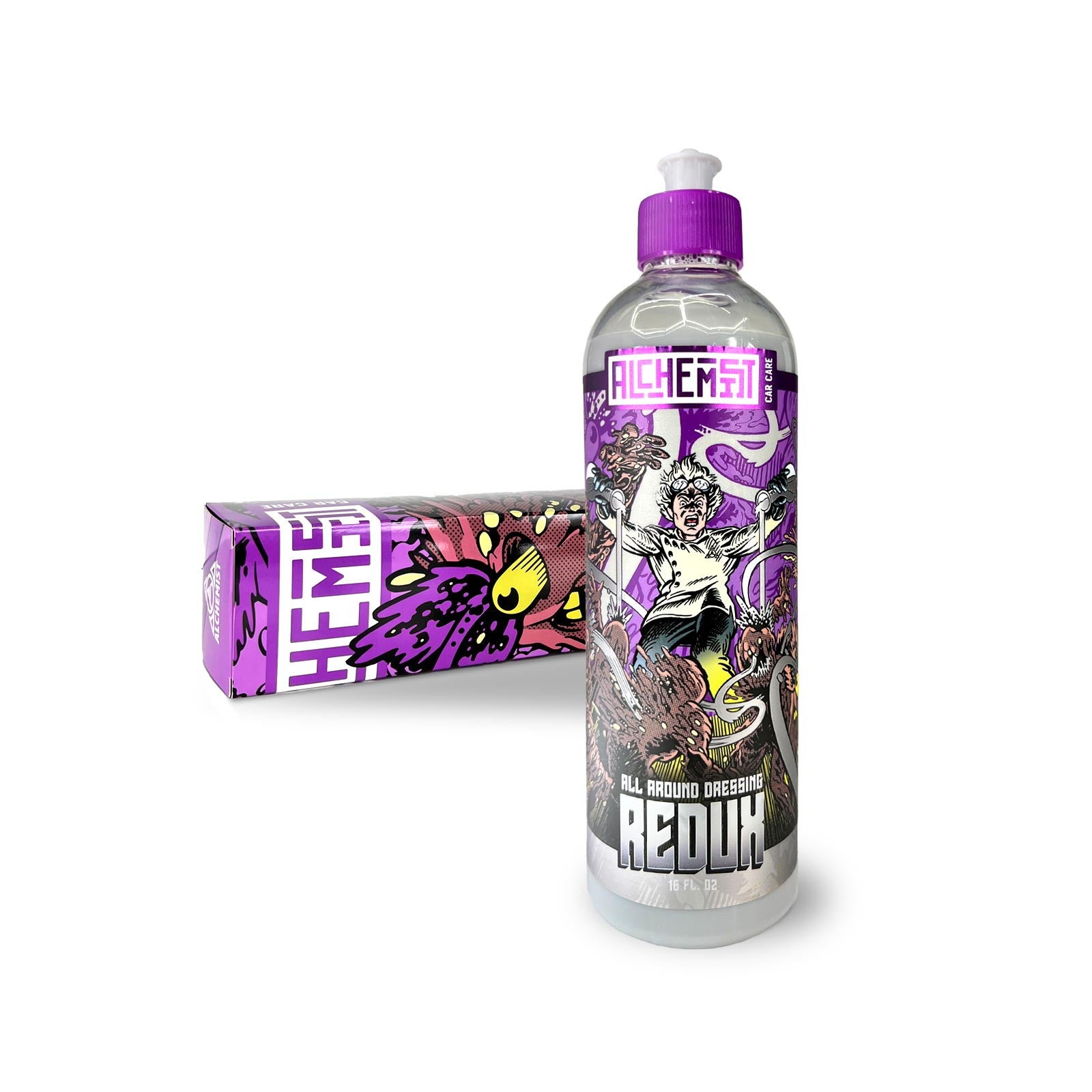 Tire and trim dressing secondary